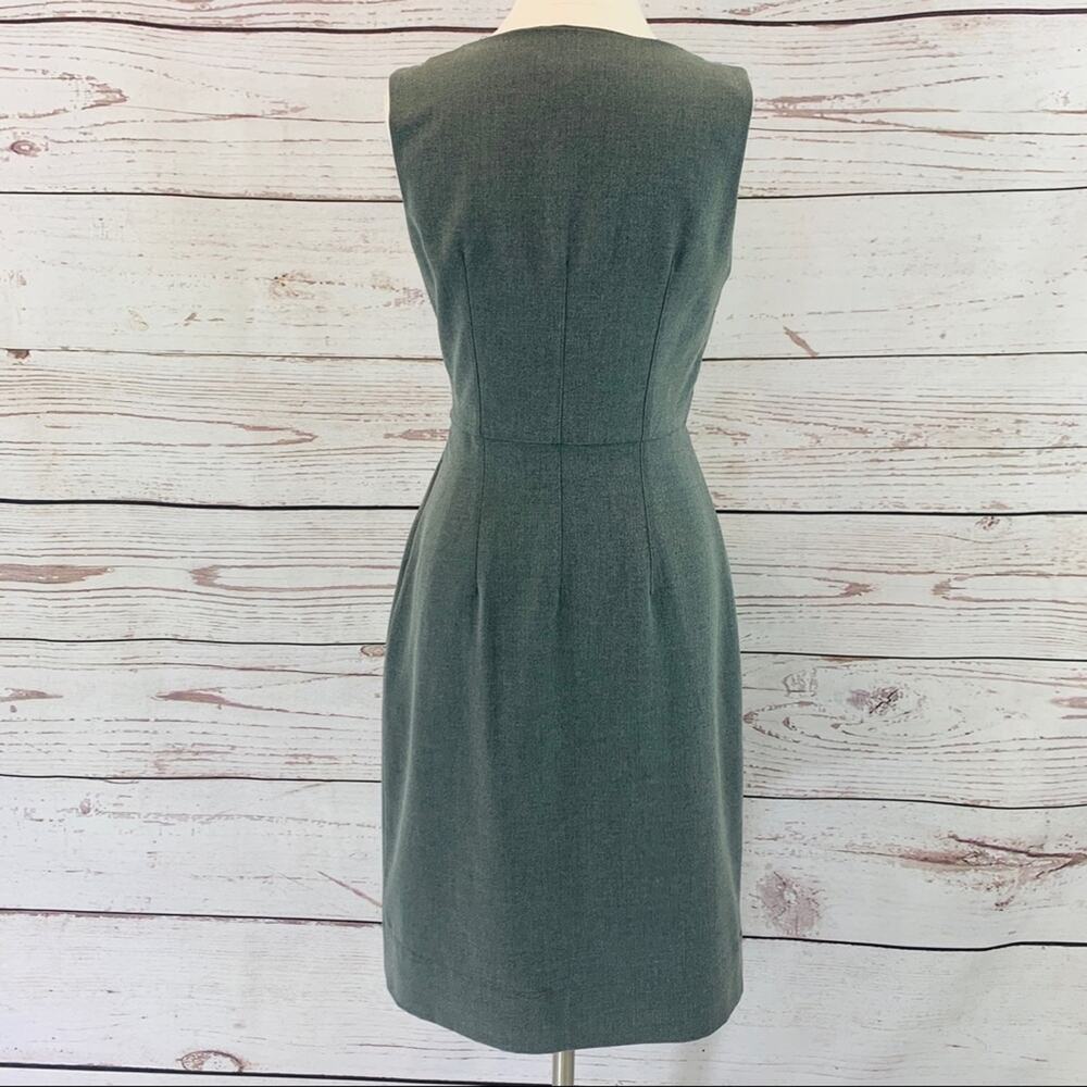 New York & Company grey sheath dress professional - Picture 5 of 10